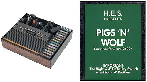 Atari 2600 - Pigs 'n' Wolf