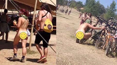 Redhead staying naked all day