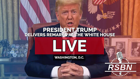 LIVE REPLAY: President Trump Delivers Remarks at the White House - 8/14/25