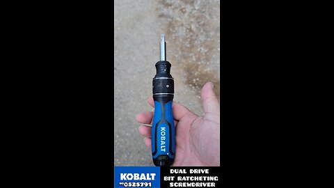 Kobalt Dual Drive Ratcheting Bit Screwdriver