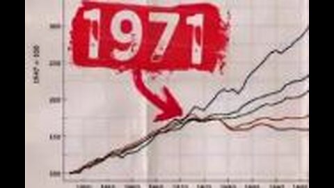 Your life changed in 1971. Nixon removes the Gold Standard = Inflation & debt (Petro- Dollar)