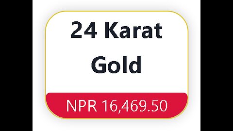 gold price in Nepal per tola today | 1 tola gold price in Nepal | Gold Price History in Nepal