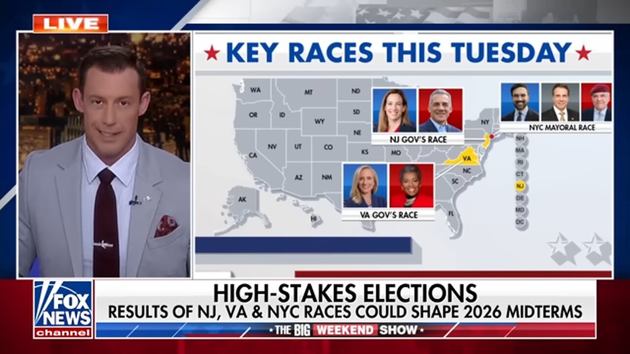 HIGH-STAKES ELECTIONS: Where races in NYC, Virginia and New Jersey stand