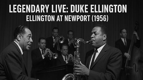🚨 🎶 Excerpt —Duke Ellington’s legendary 1956 Newport performance — the night jazz was reborn.
