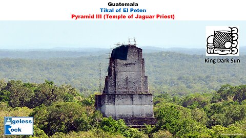 Tikal : Pyramid III - Temple of Jaguar Priest