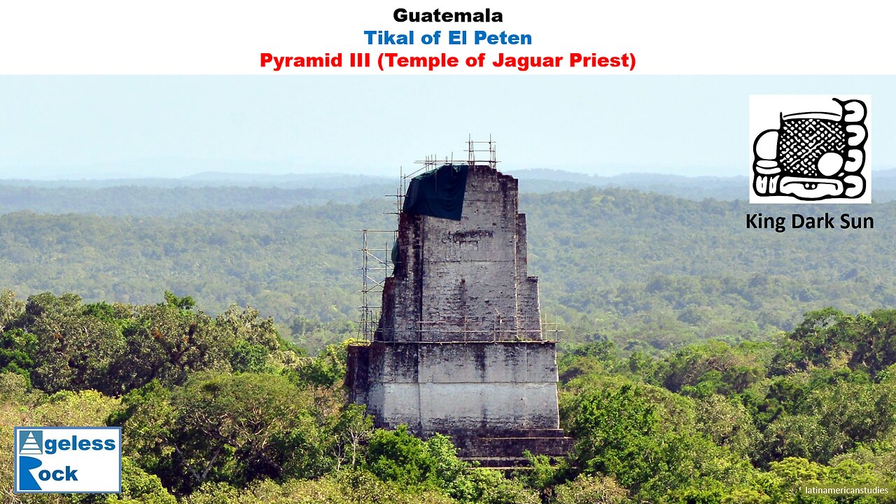 Tikal : Pyramid III - Temple of Jaguar Priest
