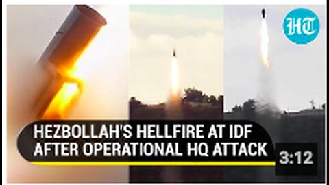 "Hezbollah Retaliates by Burning Israeli Posts Following IDF Bombing of Its Headquarters"