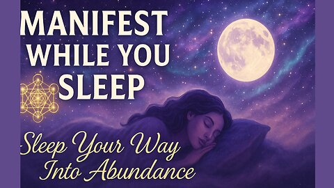 Sleep Meditation to Manifest the Life of Your Dreams |Guided Meditation #SleepMeditation #meditation