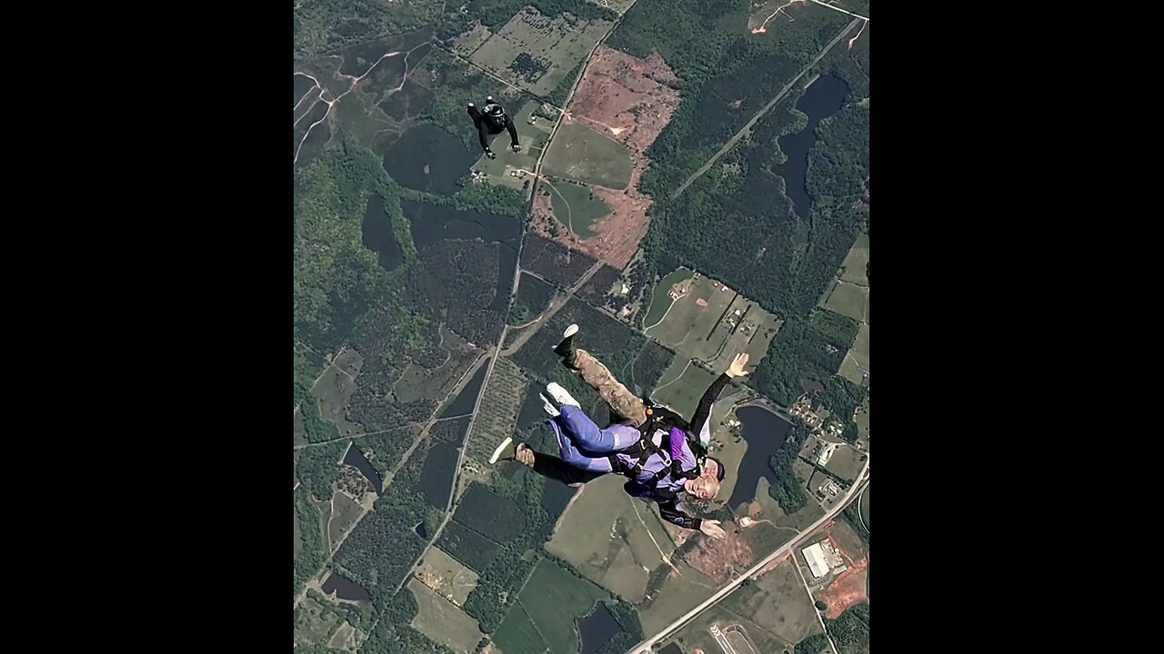 outside outside video for this tandem skydive