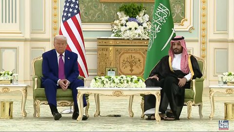PRESIDENT TRUMP SIGNS A 600 BILLION PLAN AT THE SAUDI ROYAL COURT IN RIYADH
