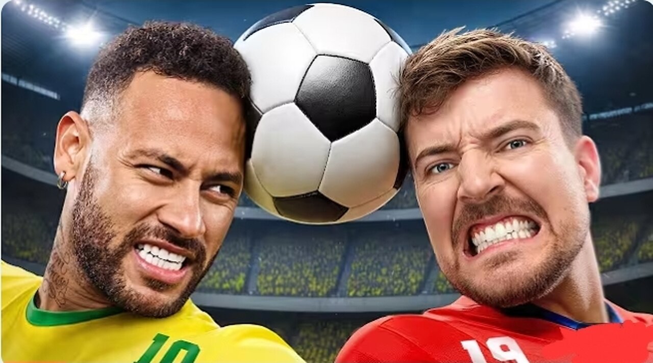 MrBeast and Neymar challenge video #neymar #mrbeast #foryou #viral #trending
