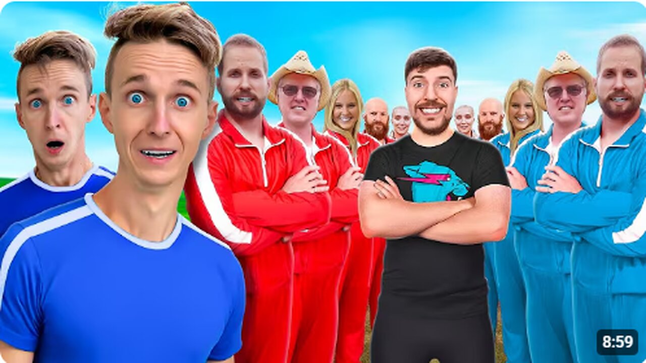 MrBeast CHALLENGED Us To Meet 100 Sets of TWINS