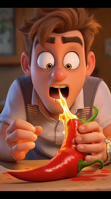 Revenge! Chili peppers are no match for it anymore!