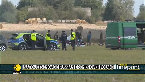 Russia-Poland Conflict: NATO Planes Shoot Down Russian Drones Deep Inside Poland
