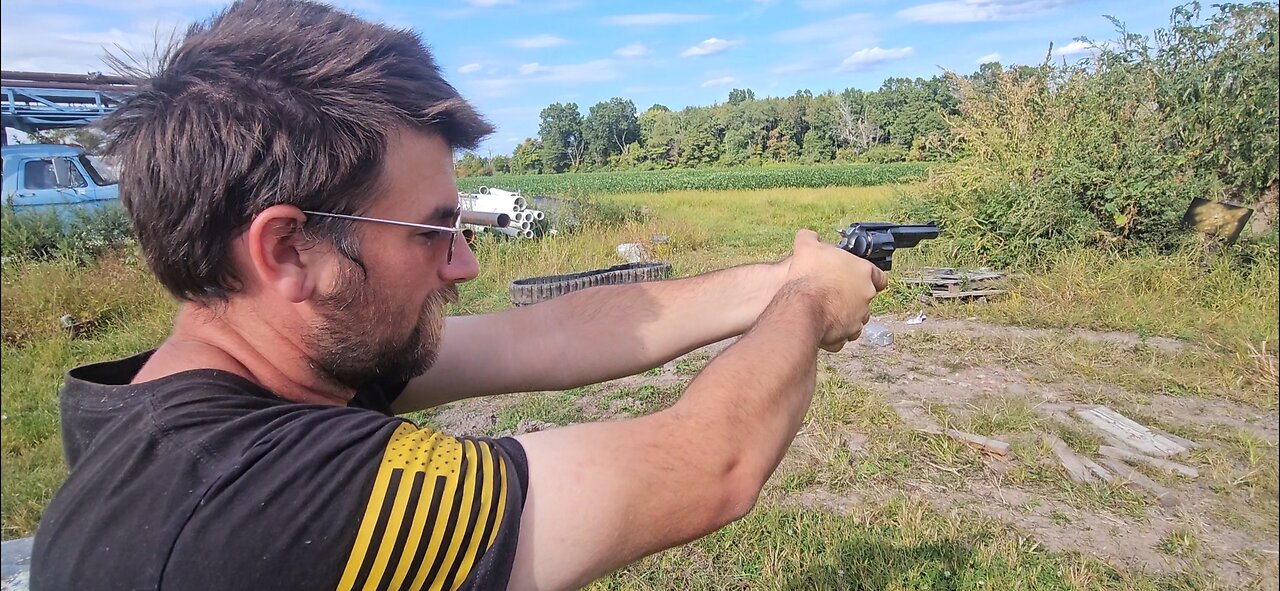How to shoot a full size 357magnum.