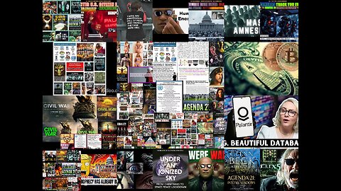 The Controlled opposition has CIA shadow banning annunaki Jehovah Allah Satan money political matrix