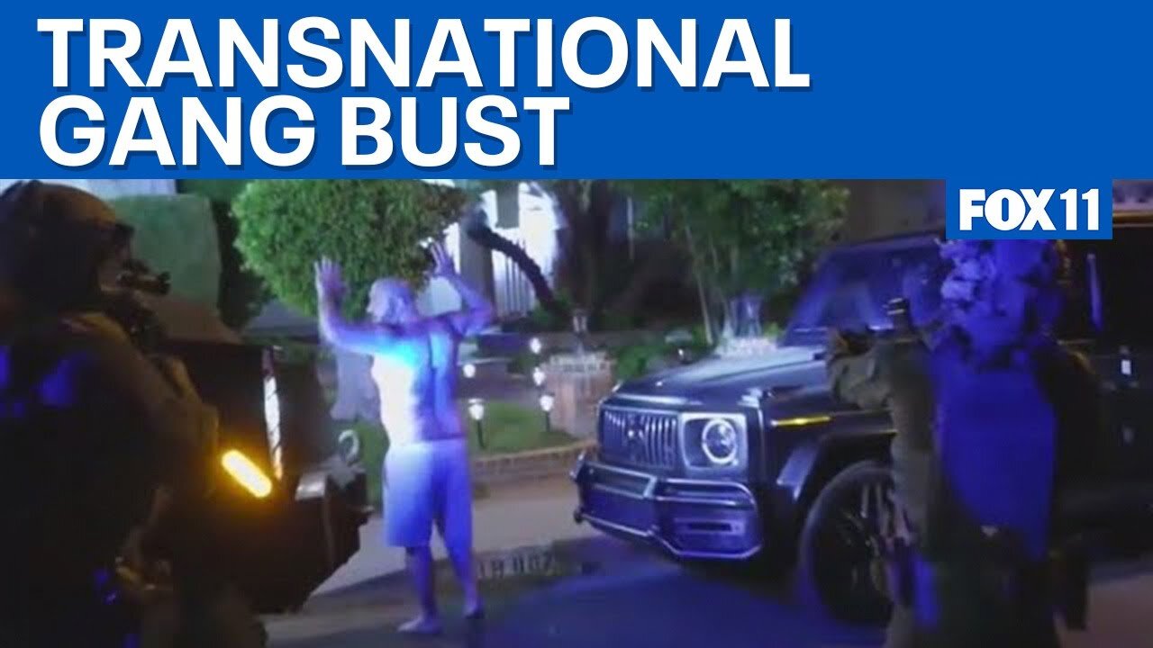 Feds bust transnational gangs in LA