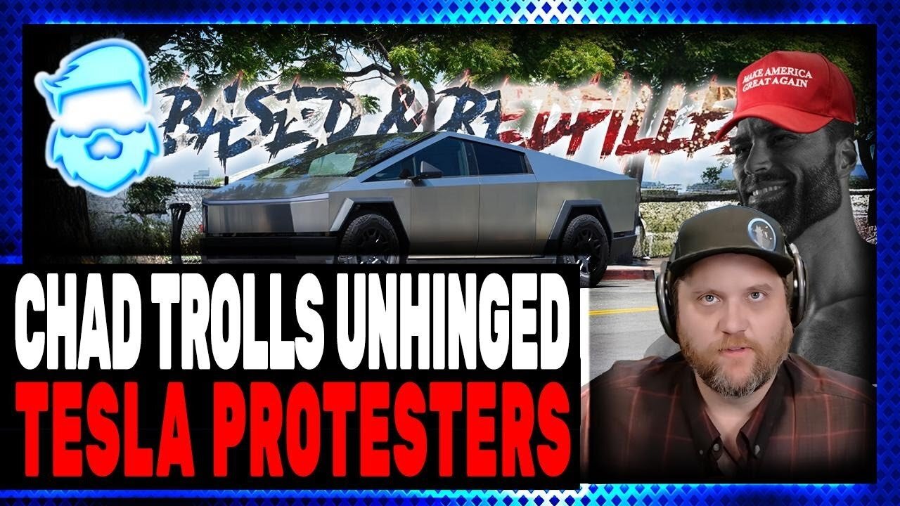 Tesla Protesters RAGE After Cybertruck RUTHLESS Trolls Them & Man's Tesla DEMOLISHED By Woke Mob!