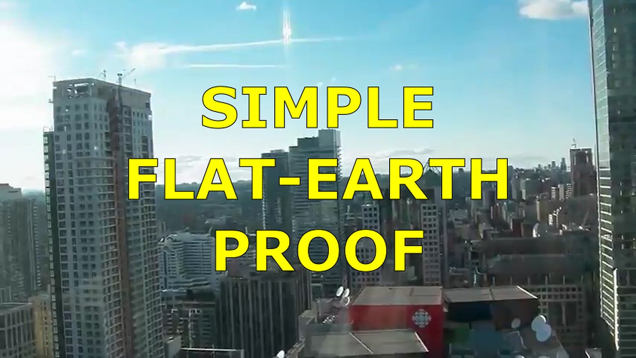 GLOBE IS A PSYOP! If Earth Were a Globe, the Horizon Would Not Rise with Riders in a Scenic Elevator