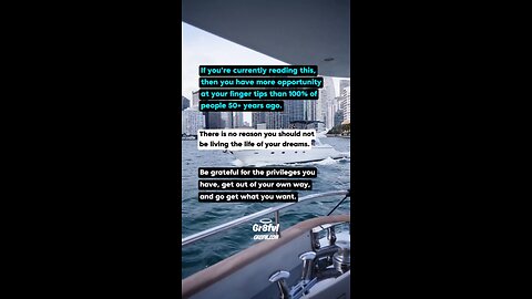 You Have More Opportunity Than Anyone In History 🌎