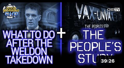 What To Do After the Weldon Takedown + The People's Study