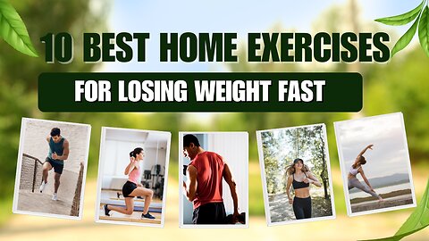 10 Best Exercises to Lose Weight Fast at Home Burn Fat Quickly