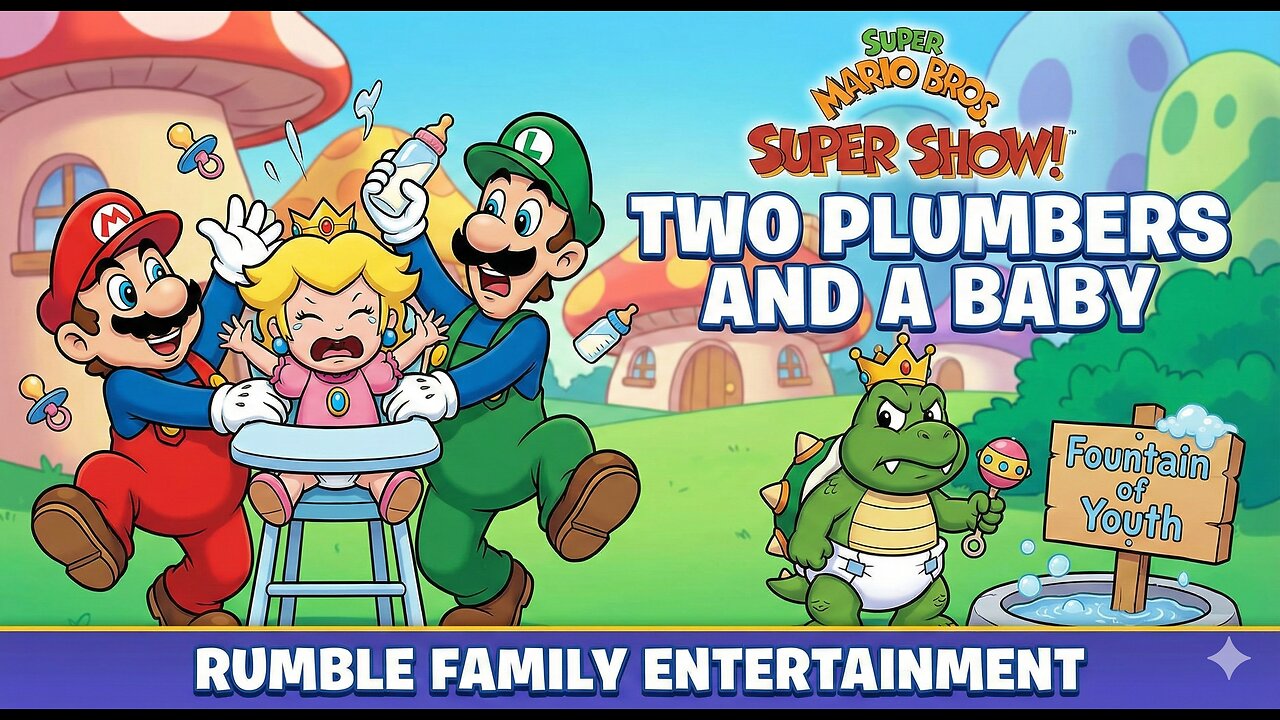 Time to turn back the clock... literally! 🍄👶🚿