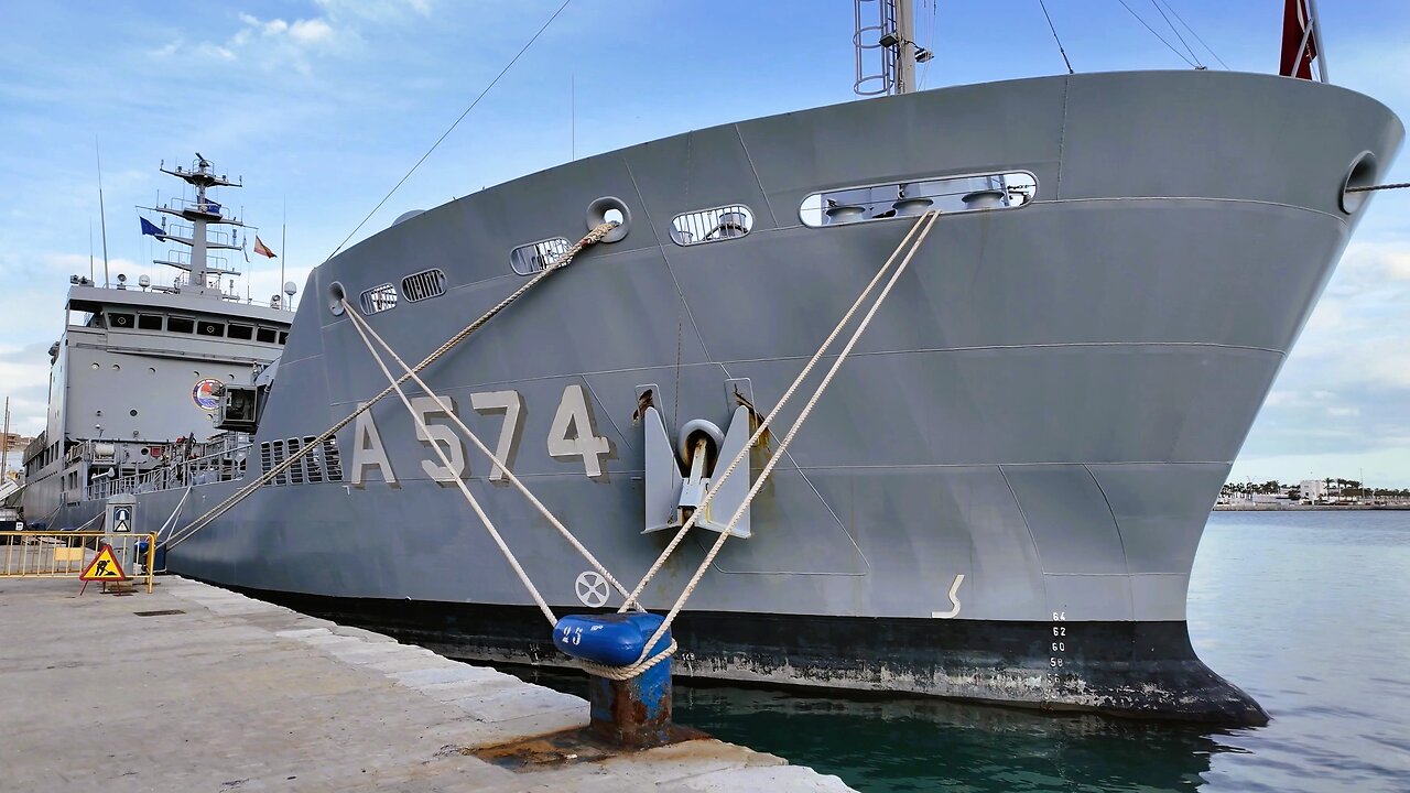 🚢 NATO Warships (Turkey, Spain, Italy) in the Mediterranean – Port of Málaga, Costa del Sol, Spain