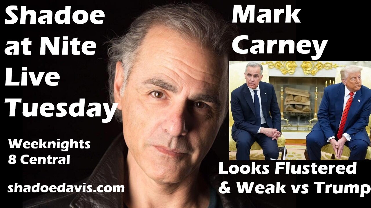 May 6th/2025- Carney Meets w/Trump, Appears Awkward & Weak, Snaps at Reporter