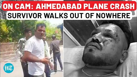 Miracle! Air India Passenger Emerges After Ahmedabad Plane Crash, Reveals Survival Story | Watch