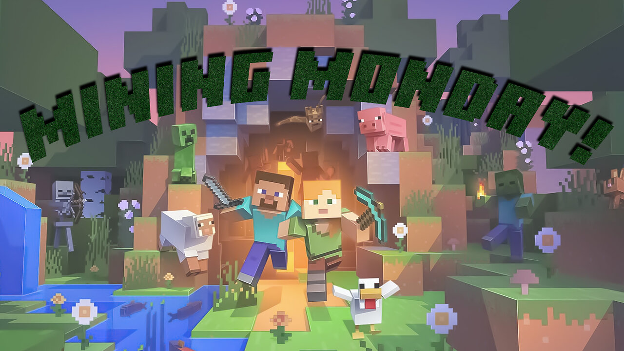 Minecraft Monday! Survival Day 1