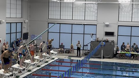 League Final 100 Breast 3 seconds off his PR.