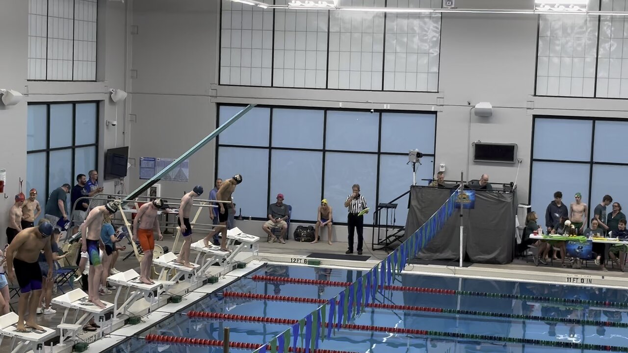 League Final 100 Breast 3 seconds off his PR.