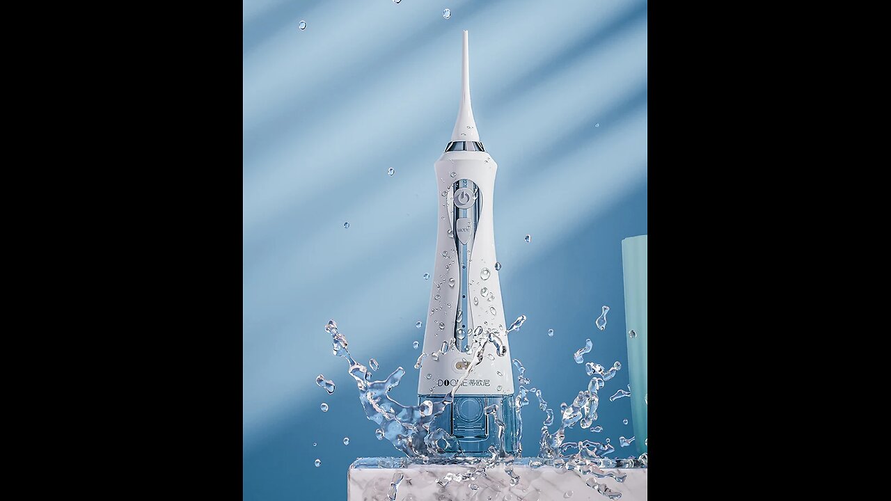 Portable Cordless Water Flosser with 3 Modes and Multiple Jets,Rechargeable Design 230ML Water Tank