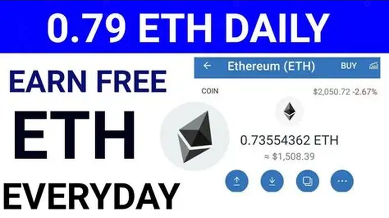 Earn Free 0.25 Ethereum Every HOUR . No Risk | No Deposit.