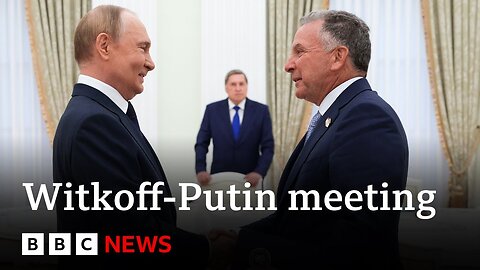 Vladimir Putin meets Trump's US envoy Steve Witkoff at Kremlin ｜ BBC News