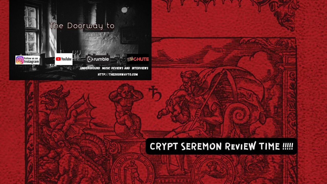 Dark Descent -Crypt Sermon - Saturnian Appendices -Video Review