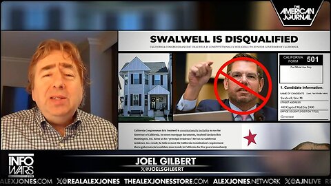 BOMBSHELL: Petition Filed Will DISQUALIFY Eric Swalwell For CA Governor