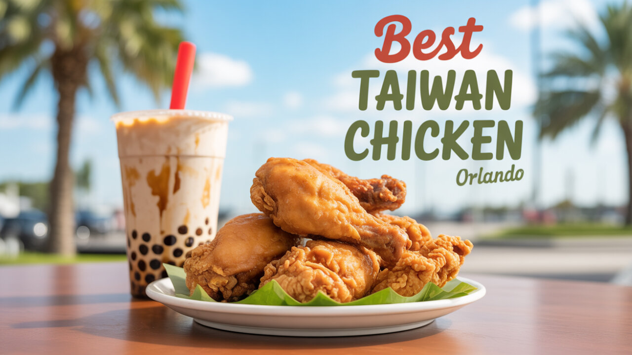 BEST Taiwanese Chicken in Orlando! -TRY THIS PLACE-