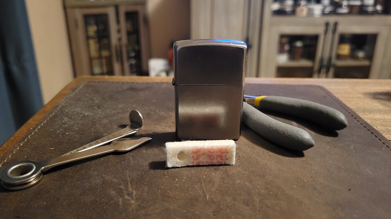 Zippo gasket install