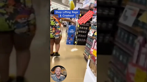 Shoplifting crash out and meltdown caught on camera red handed #shoplifting #crashout