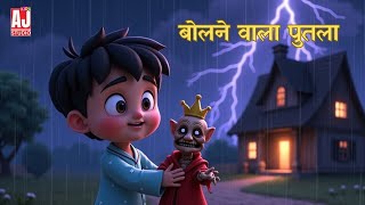 बोलने वाला पुतला😨 | Magical Puppet Moral Story for Kids 😊