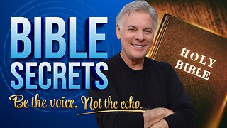 How To Become The Voice and Not The Echo - Surprising Bible Secrets