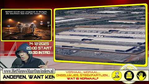 HNMDA live 14-12-25 : Verhaal, moraal... ongelukjes, steekpartijen... Wat is normaal?