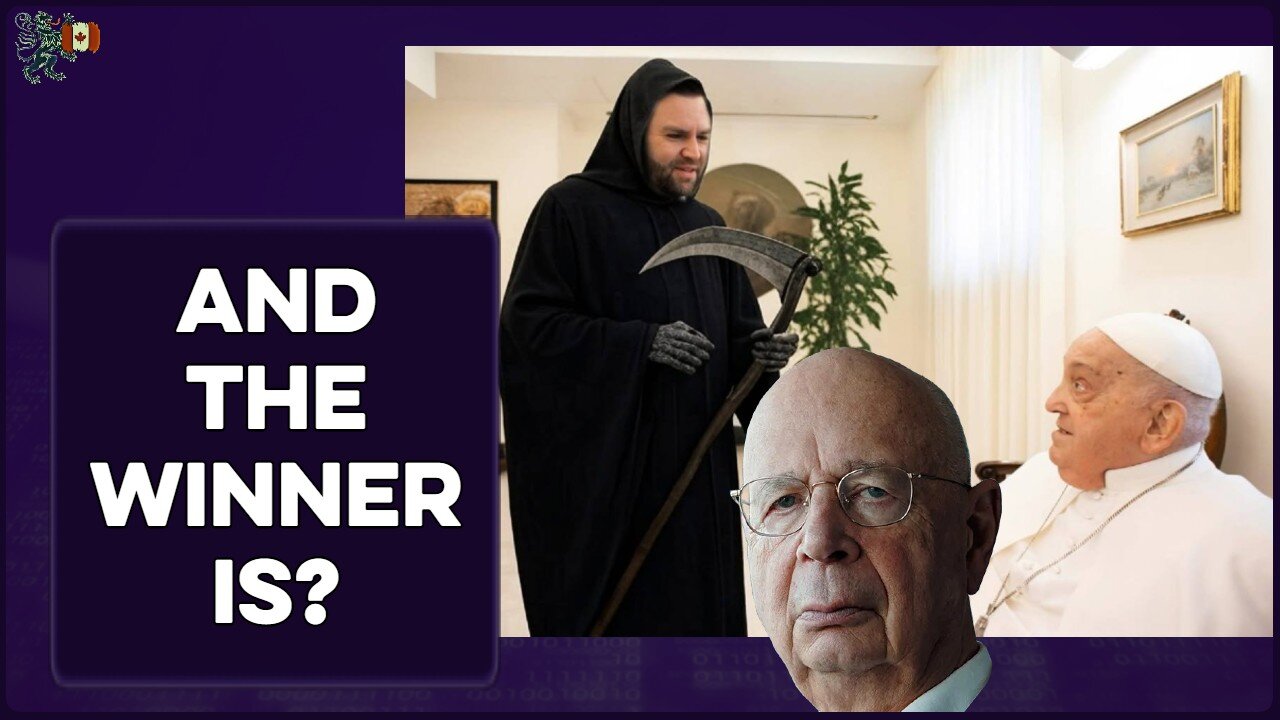 Schwab steps down - the pope is not risen - and JD Vance is not the grim reaper!