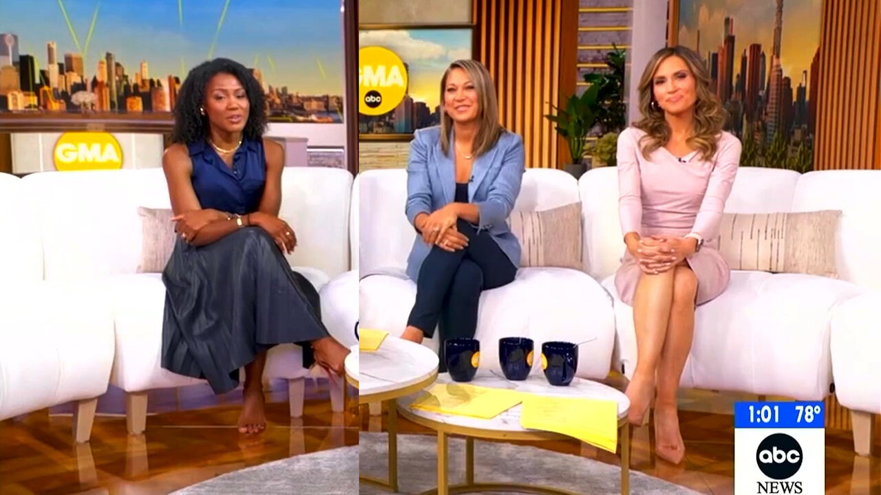 Rhiannon Ally, Ginger Zee and Janai Norman Jun 18 2025