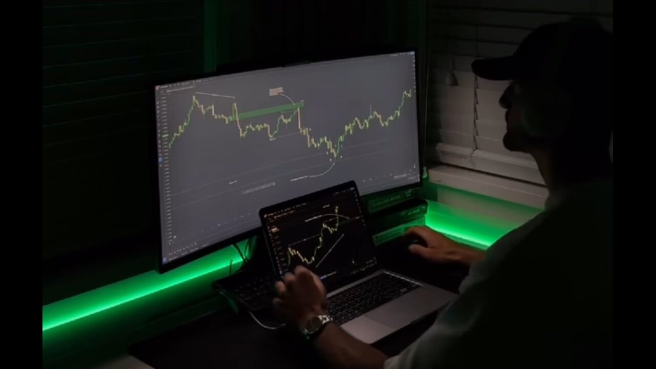 First Live Trading Session!