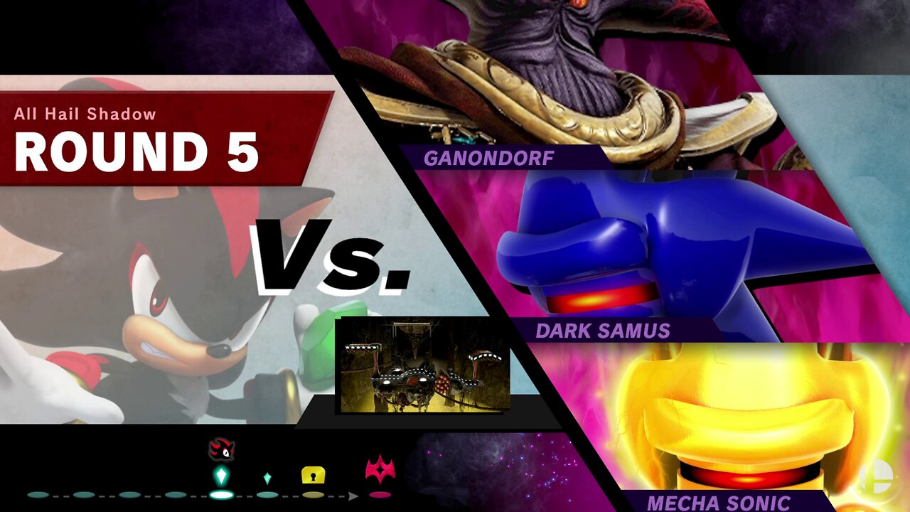 Ultimate Shadow (Moveset) vs SSBU Classic Mode [Special Ch] -By madd4punk/Eriiz/Nanobuds/Doctor Dark
