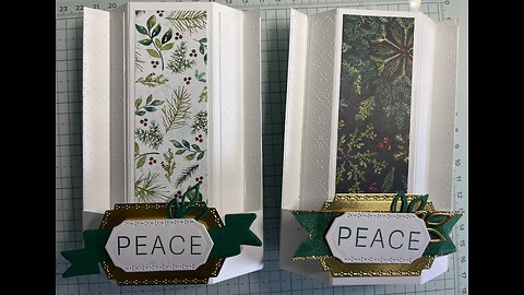 11/26/2025 - Honeycomb Column Card; A FUN Fold