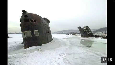 Soviet submarine graveyards – the rotting remains of the Cold War